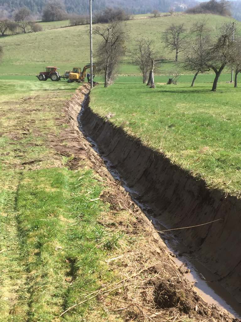 Entwässerungsgraben